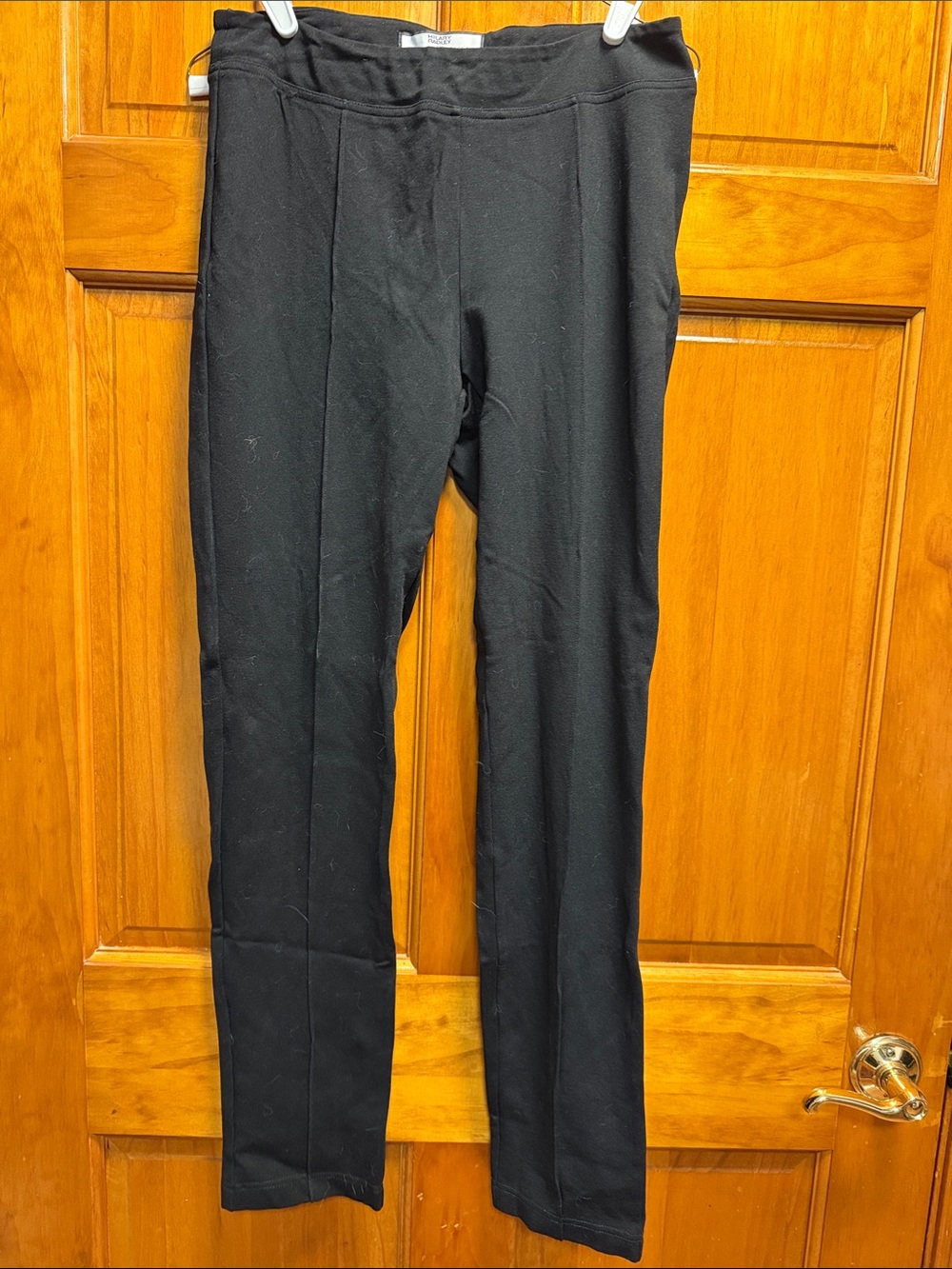 Hilary Radley Black Women's Stretch Leggings